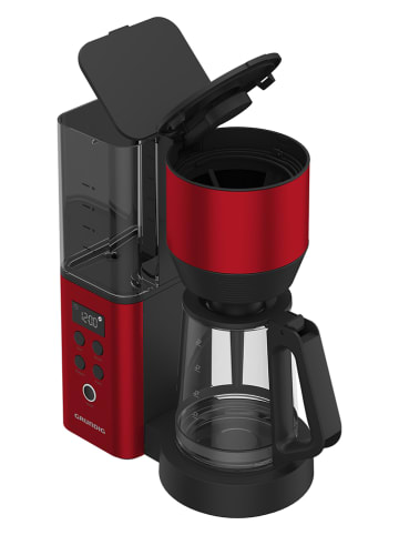 GRUNDIG Ekspres "GMS8087" w kolorze czerwonym do kawy - 1,25 l