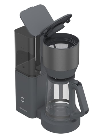 GRUNDIG Ekspres "GMS9081" w kolorze szarym do kawy z filtrem - 1,25 l