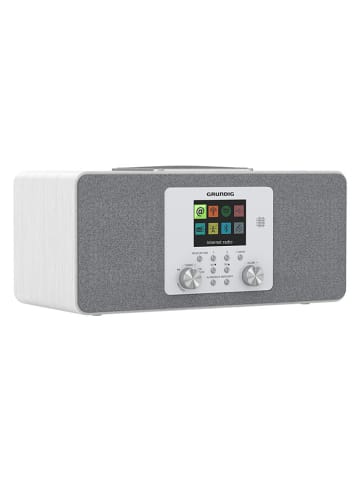 GRUNDIG Radio "DTR 6100 2.1" w kolorze biało-szarym