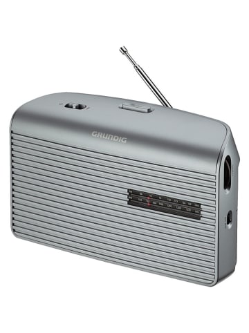 GRUNDIG Radio ''60 X'' in Silber/ Grau