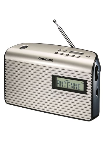 GRUNDIG Radio "7000X DAB+" w kolorze srebrno-czarnym