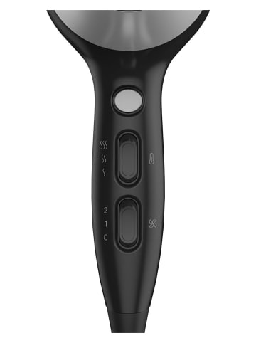 GRUNDIG Suszarka "HD 6080 B" w kolorze srebrno-czarnym do włosów