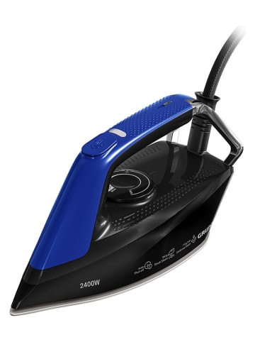 GRUNDIG Dampfbügelstation "SIS 6450L" in Schwarz/ Blau