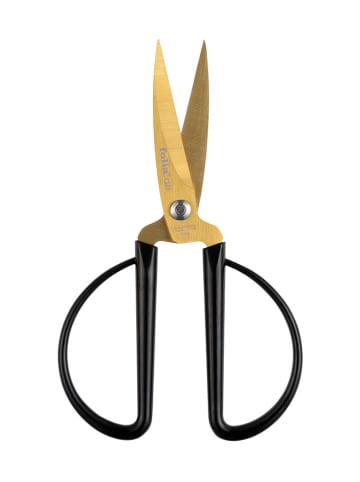 folia PAPER Bastelschere in Gold/ Schwarz - (L)14,5 cm