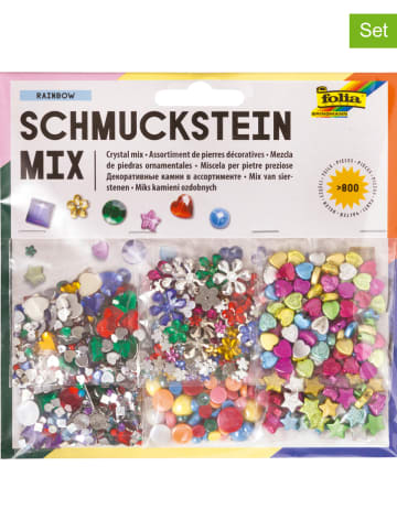 folia PAPER Siersteenknutselset meerkleurig