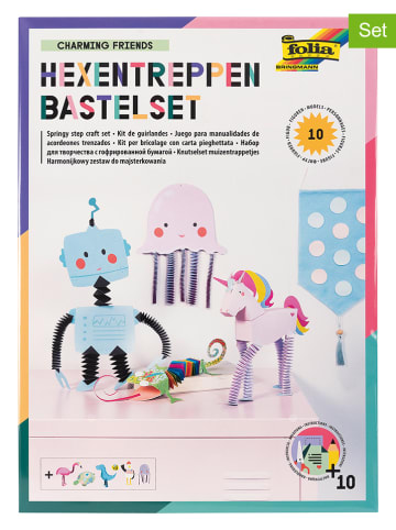 folia PAPER Knutselset "Muizentrappetjes - Charming friends" - vanaf 4 jaar