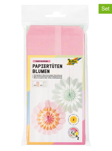 folia PAPER Bastelset "Papiertütenblumen: Sweet blossom" - ab 5 Jahren