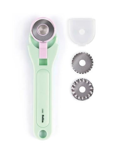 folia PAPER Rolka tnąca w kolorze zielonym z wymiennymi ostrzami