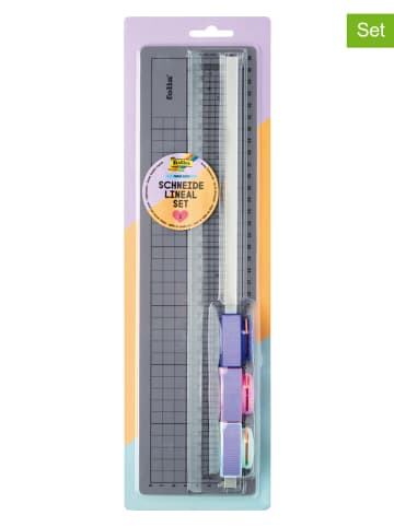 folia PAPER Snijliniaalset grijs