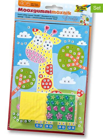 folia PAPER Moosgummi-Mosaik-Set "Giraffe" - ab 3 Jahren
