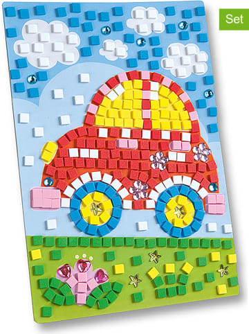 folia PAPER Schuimrubber mozaïekset "Auto" - vanaf 3 jaar