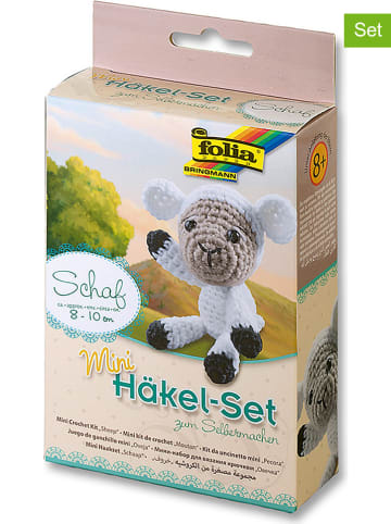 folia PAPER Mini-Häkelset "Schaf" - ab 8 Jahren