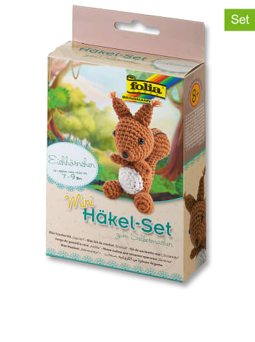 folia PAPER Mini zestaw "Squirrel" do szydełkowania - 8+