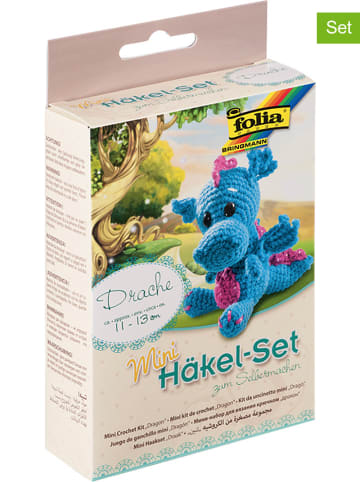 folia PAPER Mini zestaw "Dragon" do szydełkowania - 8+