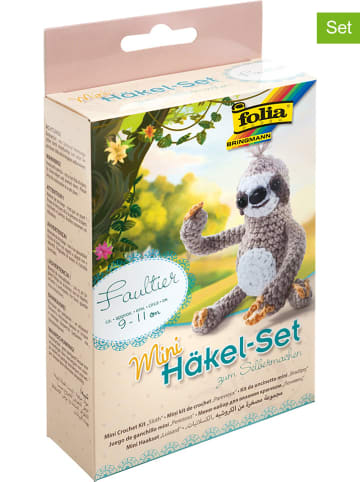 folia PAPER Mini-haakset "Muildier" bruin/crème - vanaf 8 jaar