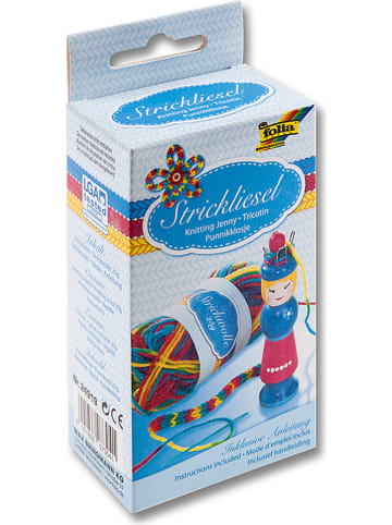 folia PAPER Bastelset "Strickliesel" in Bunt - ab 5 Jahren