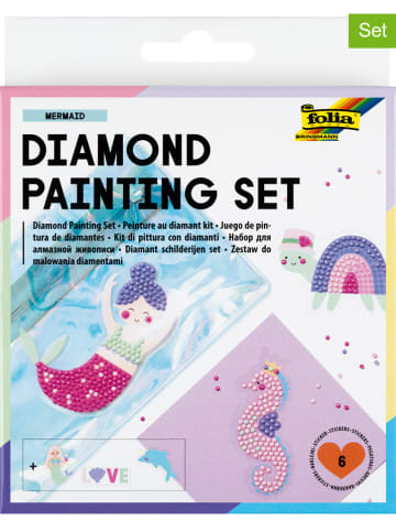 folia PAPER Diamond-Painting-Set "Mermaid" - ab 8 Jahren