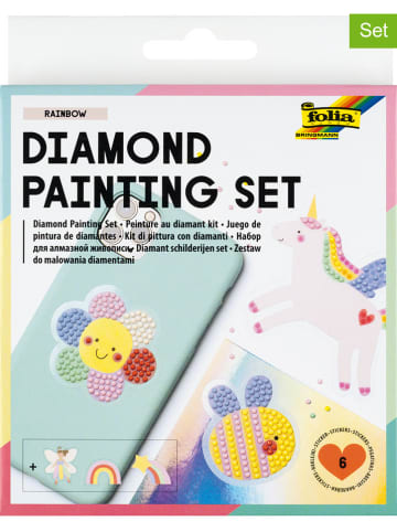 folia PAPER Diamond-Painting-Set "Rainbow" in Bunt - ab 8 Jahren