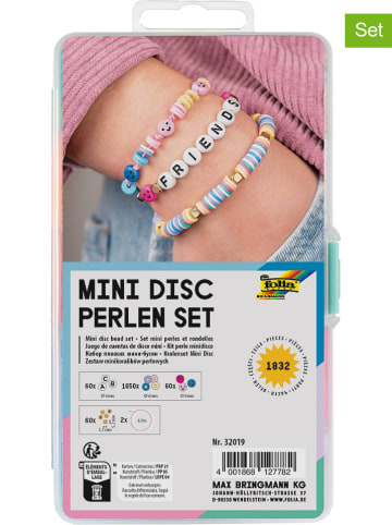 folia PAPER Zestaw koralików "Mini Disc" w różnych kolorach
