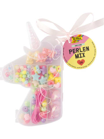 folia PAPER Perlen Mix "UNICORN" in Bunt
