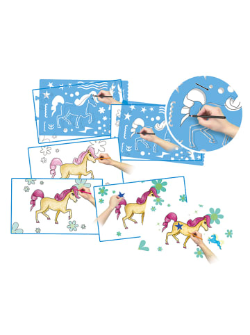 folia PAPER Zestaw szablonów "Pony" ze wzorem - 24 x 14,2 cm