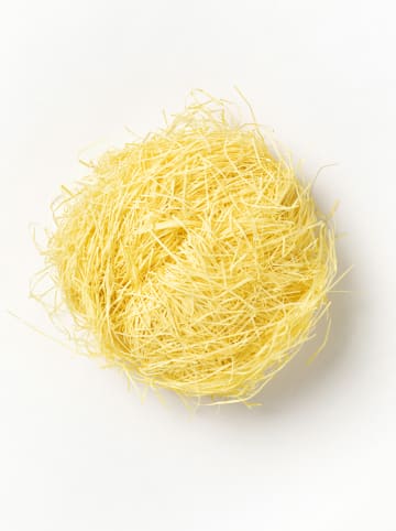 folia PAPER Trawa dekoracyjna w kolorze żółtym - 6+