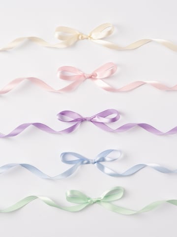 folia PAPER Satijnen lint "Pastel" - 5 rollen - vanaf 8 jaar