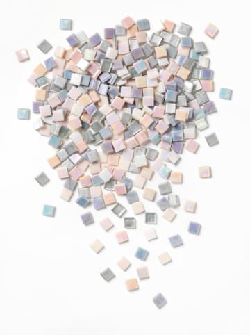 folia PAPER Szklane płytki mozaikowe (250 szt.) "Irisierend" - 10+