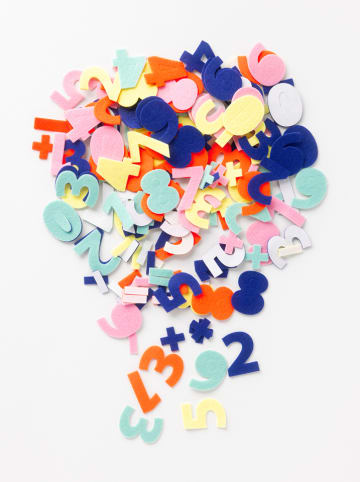 folia PAPER Vilten stickers "Nummers" - vanaf 5 jaar - 140 stuks