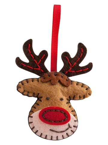 folia PAPER 11tlg. Bastelset "Mini Filzinies Rentier" - ab 8 Jahren