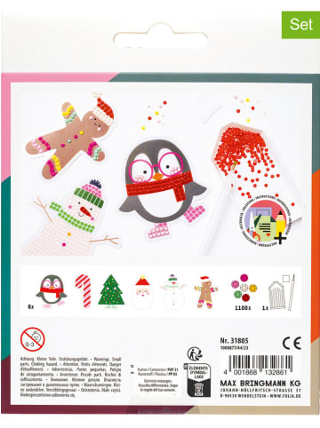 folia PAPER Zestaw "Christmas" do malowania diamentami - 8+