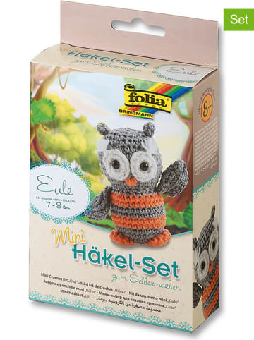 folia PAPER Mini-Häkelset "Eule" - ab 8 Jahren