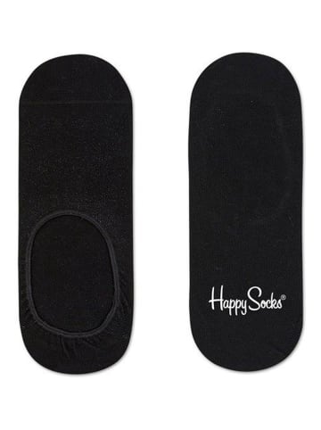 Happy Socks 3-delige set: voetjes zwart/blauw/lichtroze