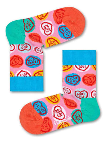Happy Socks 3tlg. Geschenkset in Bunt