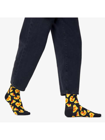 Happy Socks Socken in Schwarz/ Gelb