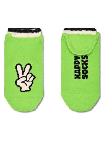 Happy Socks Skarpety-stopki w kolorze zielonym
