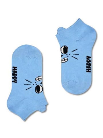 Happy Socks 2er-Set: Socken "Cat" in Orange/ Hellblau