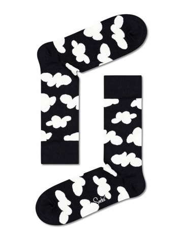 Happy Socks 4tlg. Geschenkset in Schwarz/ Weiß