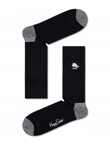 Happy Socks 4-częściowy zestaw prezentowy w kolorze czarno-białym