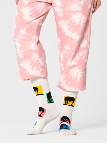 Happy Socks 2er-Set: Socken "Beatles silhouettes" in Bunt