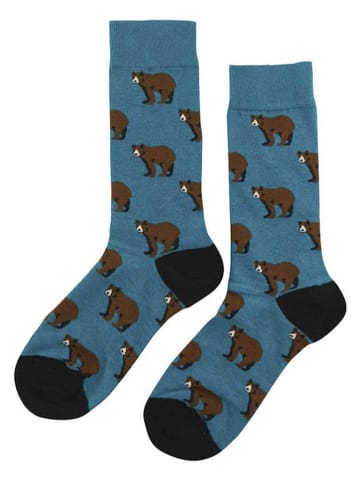 Happy Socks Skarpety (2 pary) w kolorze niebieskim