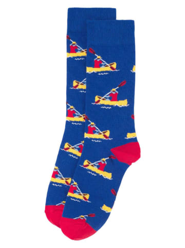 Happy Socks 2er-Set: Socken in Blau/ Rot