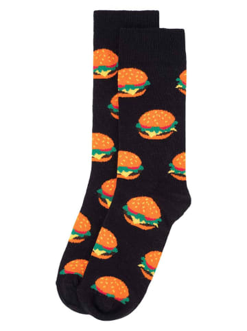 Happy Socks 2er-Set: Socken in Schwarz