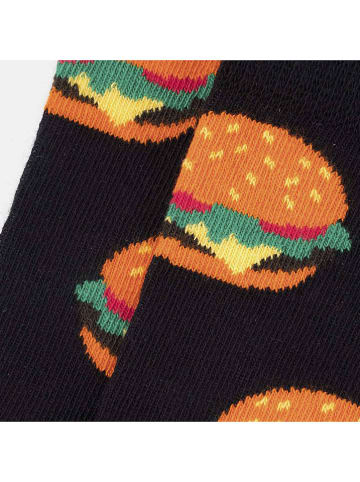 Happy Socks Skarpety (2 pary) w kolorze czarnym