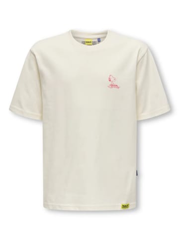 ONLY & SONS Junior Shirt "Peanuts" in Creme