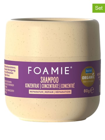 Foamie Koncentraty szamponu (2 szt.) "Reparatur" - po 80 g