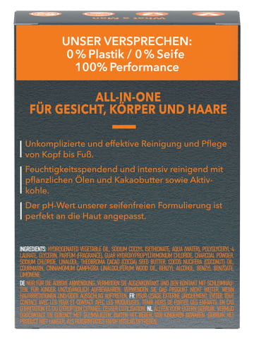 Foamie 2er-Set: 3in1-Feste Duschpflege, je 250 ml