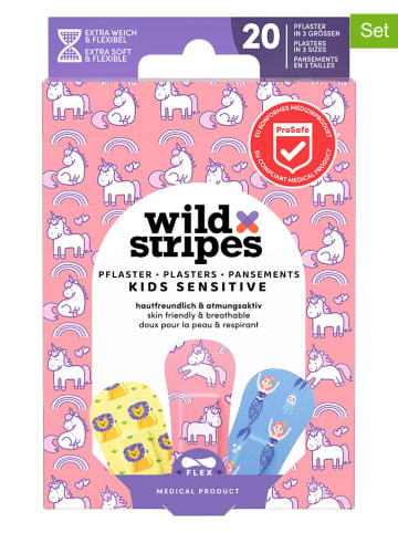 Wild Stripes Plastry (4 x 20 szt.) "Kids Fantasy"