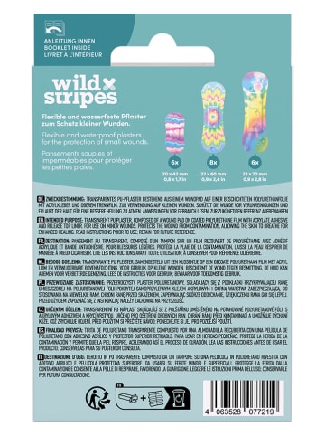 Wild Stripes 4er-Set: Wundpflaster - je 20 Stück