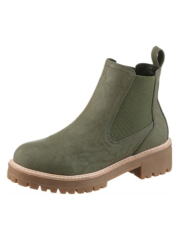 Heine Chelsea-Boots in Grün